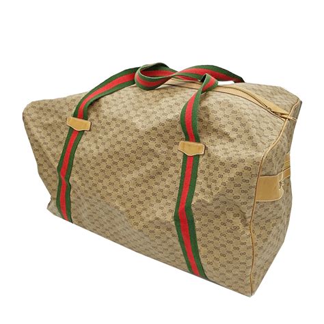 gucci duffle bag ebay|Gucci rolling duffle bag.